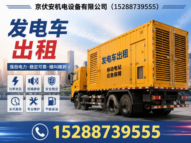 宁德柴油发电机组出租展示图